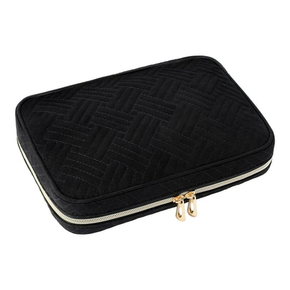 YIEMEEN Foldable Travel Jewelry-Case Necklace Storage Book Jewelry Organizer for Sorting Zipper Pouch-Case Clear Plastic Bags