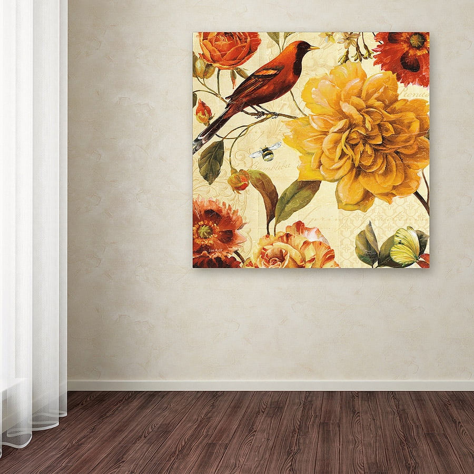 Trademark Fine Art "Rainbow Garden Spice II" Canvas Art by Lisa Audit