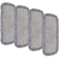 thumbnail image 1 of Cabezal de repuesto de microfibra para fregona de polvo seco y húmedo, repuestos de cabezales de fregona lavables reutilizables compatibles con el sistema de cuidado de pisos Bona para cocina, hogar,, 1 of 6