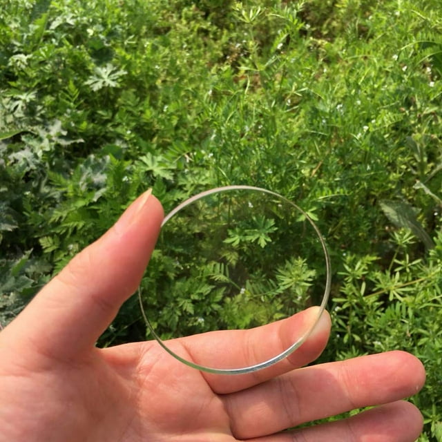 20PCS Acrylic Plexi Circle Round Discs, Acrylic Display Base, Plexiglass Circles 1/8" (Clear, 1.5")