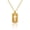 Matte Gold, variant on Murtoo Men’s Stainless Steel Hollow Cross Pendant Necklace – Stylish Jewelry Gift for Men & Women, 20"+2" Adjustable Curb Chain