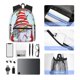 thumbnail image 4 of Easygdp Funny Christmas Gnome Mochila Casual para Portátil, Mochila para Escuela, Viajes, Negocios, 4 of 6