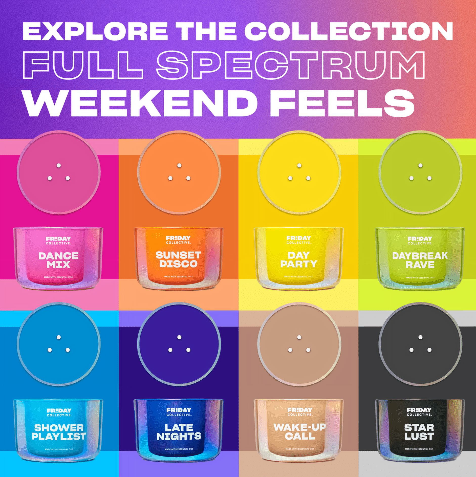 Friday Collective 3-Wick Candle