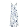 thumbnail image 5 of Titcea Summer Dresses for Women 2026 Floral Printed Sleeveless V Neck Sexy Sling Maxi Dresses Hawaiian Beach Holiday Casual Sundresses, Gifts for Mom/Her, 5 of 5