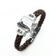 thumbnail image 3 of Pulsera de cuero NOBRAND de ataque a los Titanes para hombre y mujer Anime hebilla, 3 of 5