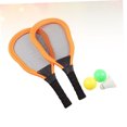 thumbnail image 4 of SHOWERORO Tennis Racket Kids 5Pcs Orange Childrens Cloth Art Indoor Use, 4 of 8