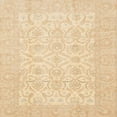 thumbnail image 1 of Ahgly Company Machine Washable Indoor Square Abstract Brown Gold Area Rugs, 4' Square, 1 of 7