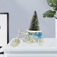 thumbnail image 3 of Decoración de Jardín Baoblaze Bicicleta Nostálgica Azul Soporte de Jarrón de Triciclo, 3 of 8
