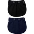 thumbnail image 1 of DouHu 2 Pack - 18*17cm Rallonge de Pantalon de Maternité Ceinture de Maternité Rallonge de Ceinture de Maternité Pantalon Ajustable Rallonge de Ceinture de Maternité, 1 of 5