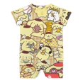 thumbnail image 2 of Pompompurin Baby Boy Girl Romper Short Sleeve Cotton Bodysuit Outfits Jumpsuit Summer One Piece Clothes, 2 of 8