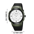 thumbnail image 3 of Quartz Digital Watch Alarm Stopwatch Luminous Sports Waterproof Wristwatch Multi Function Durable Shock Resistant Accurate Time, for School Study Running Hiking Camping Outdoor Sports Daily Use, 3 of 5