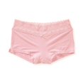 thumbnail image 1 of Aeropostale Womens Modal Lace Boy Shorts Bragas, Rosa, Grande Aeropostale Pantalones cortos de chico, 1 of 2
