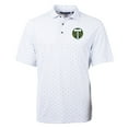 thumbnail image 2 of Men's-Cutter & Buck  White Portland Timbers Virtue Eco Pique Tile Print Recycled Polo, 2 of 3