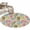 Brown, variant on Round Rugs 3.3Ft, Summer Slippers Round Area Rug Washable Indoor Throw Carpet, Watercolor Flip Flops Ocean Beach Light Brown Soft Non Slip Circle Rug for Laundry Room Patio Home Decor Aesthetic