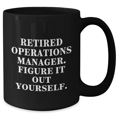 thumbnail image 2 of Operations Manager Gifts, Funny Quote, Black Coffee Mug for Father's Day, Gifts from Friends to Operations Manager, 2 of 4