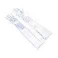 thumbnail image 1 of relayinert 1 Pair Cloth Glove Replacement Solid Color Washable Cosplay Girls Gloves White, 1 of 5