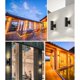 thumbnail image 5 of Outdoor Wall Light Double Head Waterproof Led Outdoor Wall Light Garden Warm Light Wall Light (warm White Light, 6w, 5 of 5