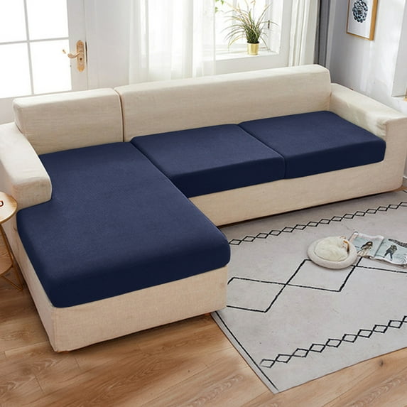 Rosnek Stretch Cushion Cover Sofa Cushion Furniture Protector Sofa Seat Sofa slipcover Sofa Cover Soft Flexibility with Elastic Bottom