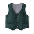thumbnail image 5 of ETHAN Baby and Big Boy's 4 Piece Pinstripe Vest Suit Set Teal(Size 12 Months to 5Y), 5 of 8