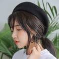 thumbnail image 3 of Women Fashion Beret Baggy Faux Wool Warm Winter Beanie Artist Hat Solid Color Cap, 3 of 8