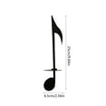 thumbnail image 4 of Cheapark Musical Note Iron Candle Holders - Wall-Mounted Elegant Vintage Design for Candlelight Dinner Home Living Room Christmas Holiday Decor, 4 of 6