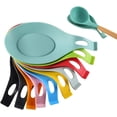 thumbnail image 2 of LINLIN Spoon rest 2PC Silicone Kitchenware Cookware Heat-resistant Kitchen Non-stick Cookware Spoon Rack With Storage Box Tools, 2 of 7