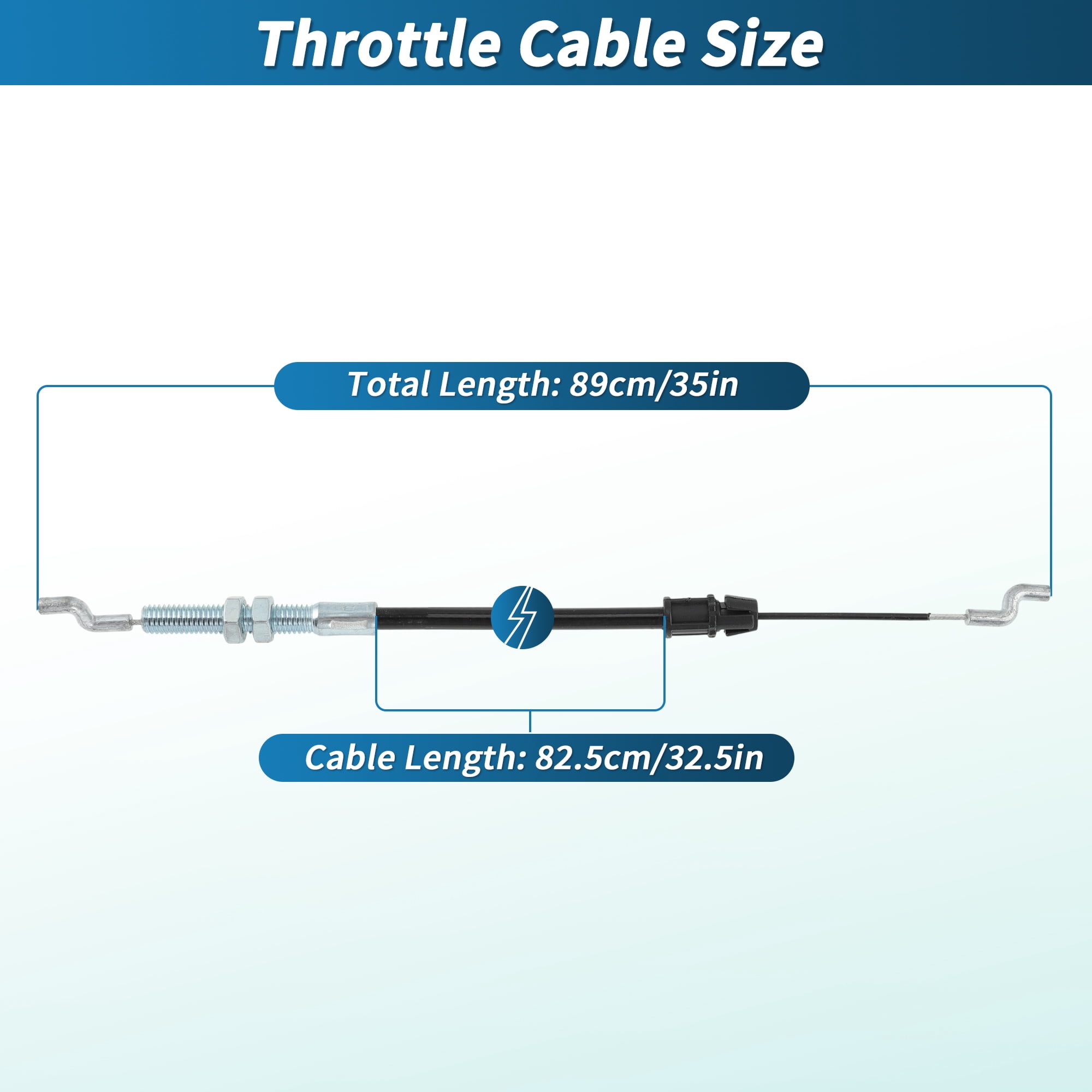Unique Bargains No.351311 Shift Cable for DR Power All Terrain Mowers and More