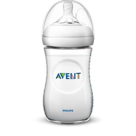 Philips Avent Natural 9 Oz. Clear Baby Bottle