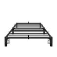 thumbnail image 2 of GloryStar Heavy Duty Black Metal Platform Bed Frame, Easy Assembly, Sturdy Structure with Under Bed Storage, No Box Spring Required, High Load Capacity, 2 of 8
