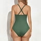 thumbnail image 3 of Traje de baño completo Gibobby para mujer Bikinis estampados Sexy con realce, 3 of 4