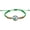 1, variant on 2Pcs Alloy Goddess Handmade Woven Bracelets Multicolor Wholesale-3-2PCS