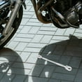 thumbnail image 2 of Pretyzoom Aluminum Motorcycle Handlebar Stabilizer Silver for Better Directional Control, 2 of 8