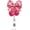 Cherry Bow, variant on Badge Reel Cute Retractable ID Card Holders with Clip, Bow Badge Holder for , , Teachers, Student, 360? Rotating Design, 60CM Extension Cord ( Flower Bow)