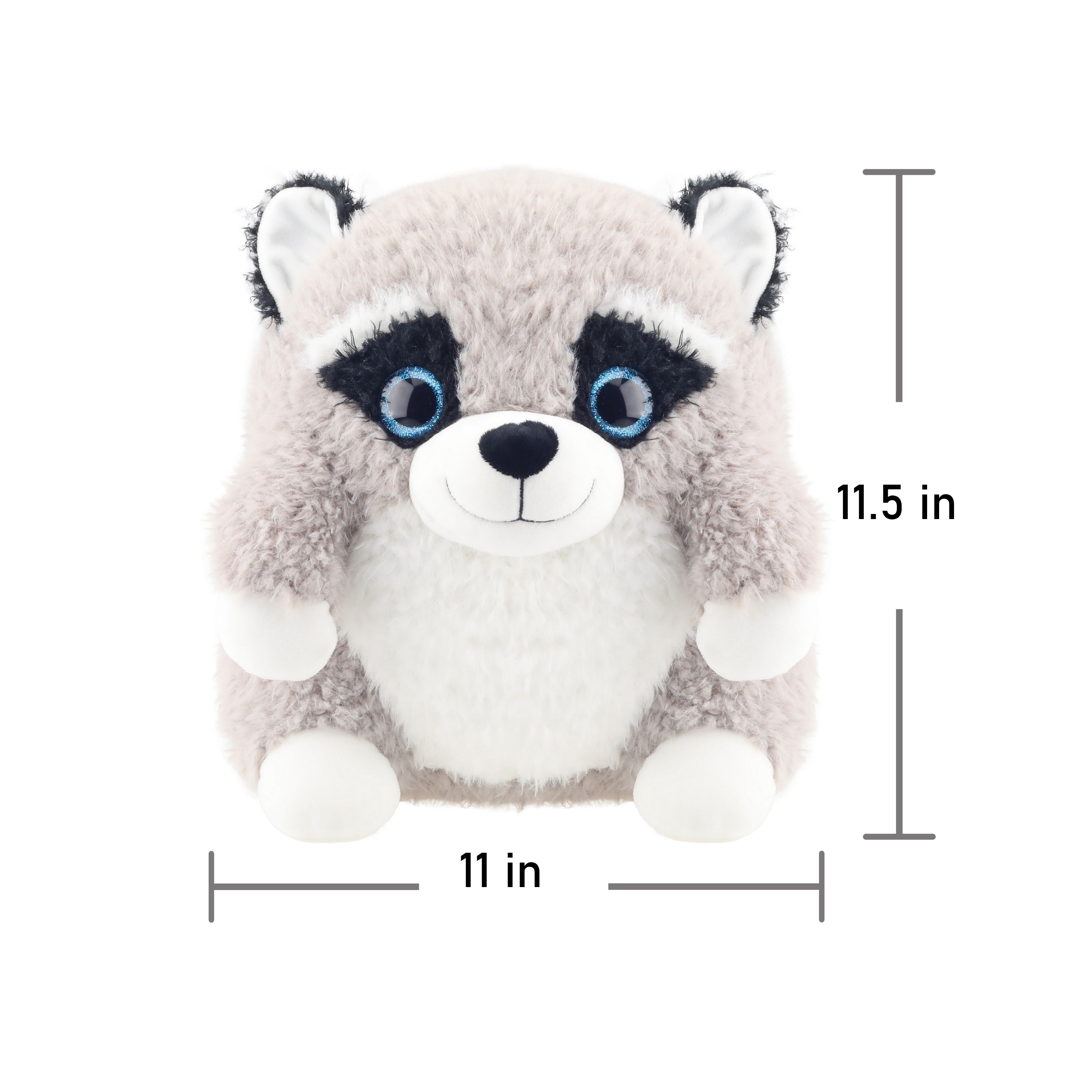 Holiday Time 11.5 inch Roly Poly Friends Plush Toy