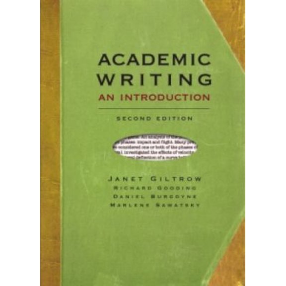 Pre-Owned Academic Writing, second edition: An Introduction (Paperback) 1551119080 9781551119083