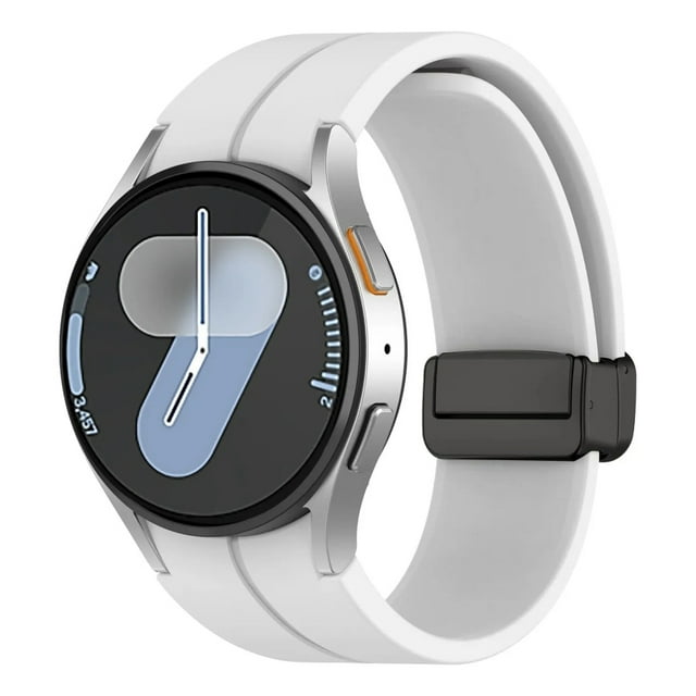 Correa de Silicona para Galaxy Watch 7/6/5/4 Fe, Hebilla Magnética