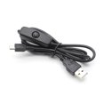 thumbnail image 2 of Cable Cable de alimentación del cargador USB a Micro USB con interruptor de encendido/apagado para Raspberry Pi Likrtyny Para estrenar, 2 of 3