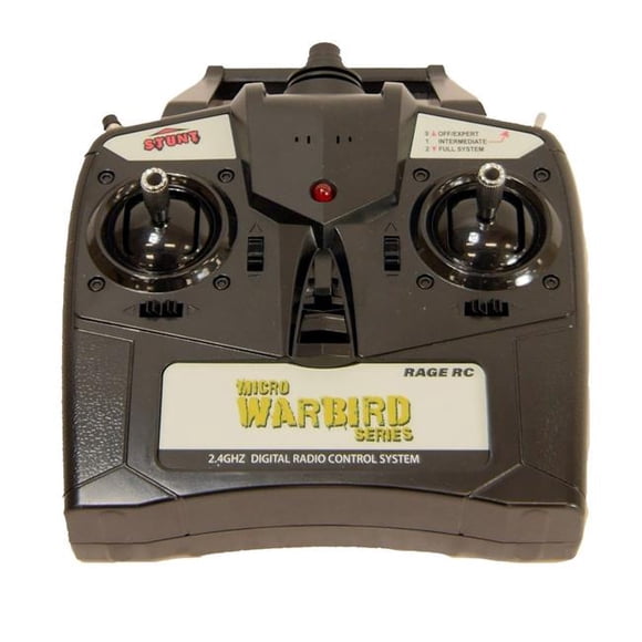 Rage RC RGRA1317 5-Channel 2.4 Transmitter for P-51, F4U & T-28