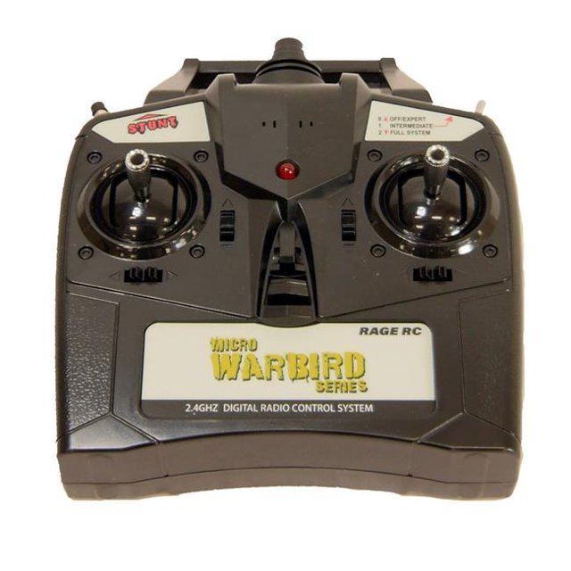 Rage RC RGRA1317 5-Channel 2.4 Transmitter for P-51, F4U & T-28
