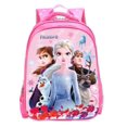 thumbnail image 1 of Mochila escolar de dibujos animados de Disney para niñas, Frozen, elsa, Anna, escuela primaria, guardería, Linda mochila Fivean unisex, 1 of 2
