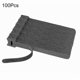thumbnail image 1 of 100 Pack Reusable Nylon Cable Straps with Adhesive Tape for Wire Management at Home, 1 of 4