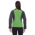 thumbnail image 3 of North End 78176 Women's Terrain Color Block Soft Shell With Embossed Print, 3 of 3