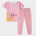 thumbnail image 1 of Ensemble de Pyjama pour Fille, Doux et Confortable, Vêtement de Nuit, Pyjama à Motif, Taille 4 à 14 Ans, 1 of 5
