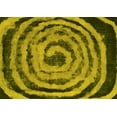 thumbnail image 1 of Ahgly Company Machine Washable Indoor Rectangle Abstract Yellow Modern Area Rugs, 5' x 7', 1 of 4