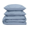 thumbnail image 2 of Serta Simply Clean Solid Pleated 3-Piece Comforter Set, King, 2 of 4