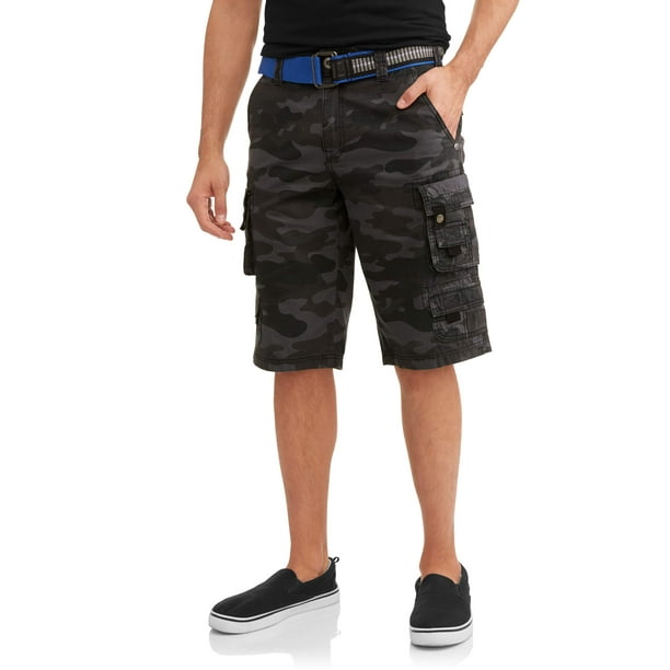 stacked nylon ripstop shorts