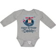 thumbnail image 3 of Inktastic Happy Birthday Daddy Cute Boy Boys Long Sleeve Baby Bodysuit, 3 of 5