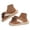 Brown, variant on Dakaela Women's Flower Flip Flops 3D Floral Platform Open Toe Thong Sandals Ladies Yoga Mat Slip on Flats Slides Summer Beach Vacation Slippers Size 6-11 Brown
