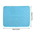 MengzhiiiSummer Pet Mat Can Be Washed With Water And Feels Cool. Pet