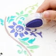 thumbnail image 3 of OULII 6Pcs Sponge Ink Pads Water Droplet Shape Assorted Colors Non Smudging for Craft Use, 3 of 8
